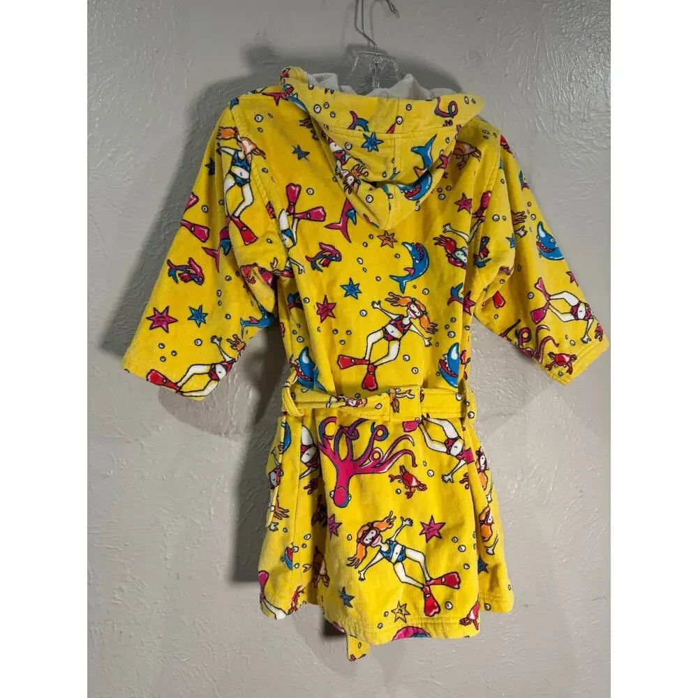 Frette Mermaid Girl's Bathrobe XL Sz 8/10